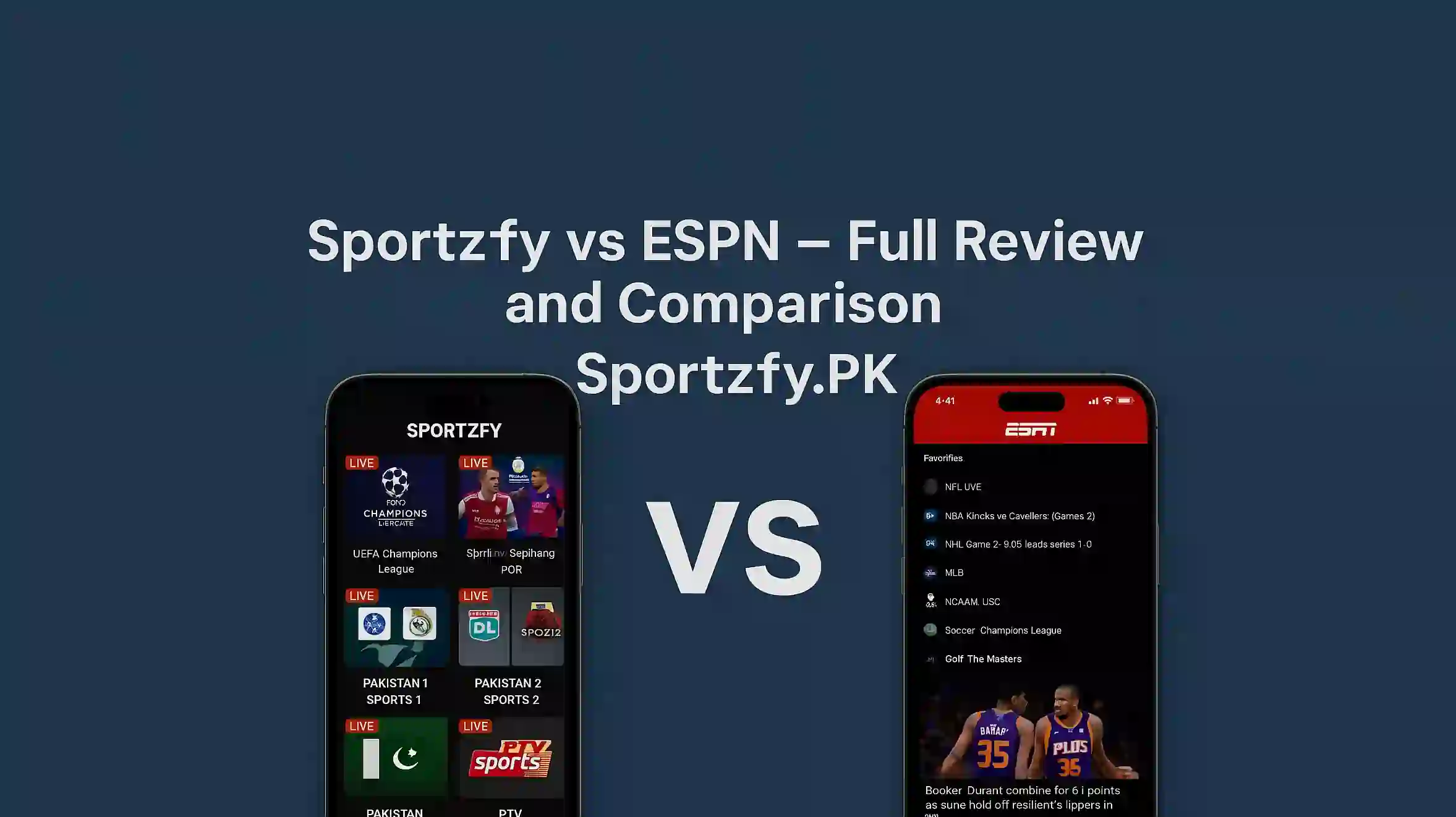 Sportzfy vs ESPN – Full Review and Comparison